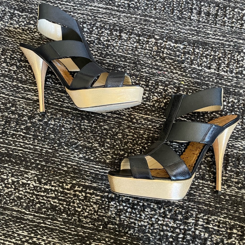 Oscar de la Renta Cage Platform Sandals